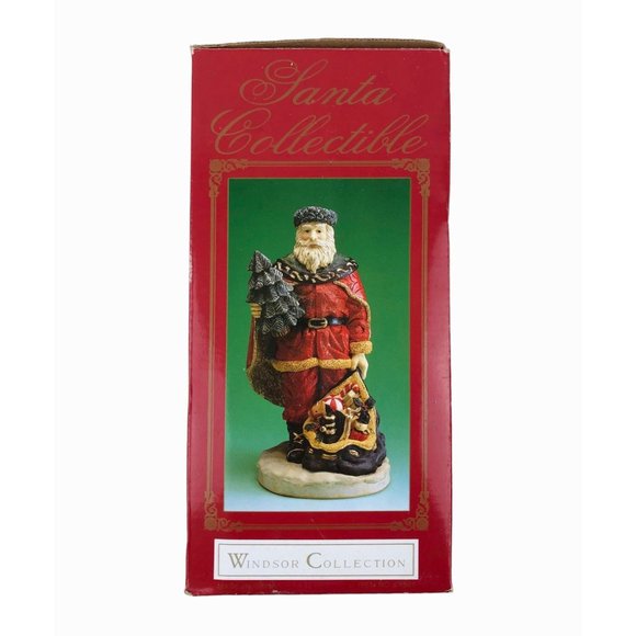 Windsor Collection Santa Collectible Victorian Christmas Bag Of Toys Figurine - Picture 2 of 8